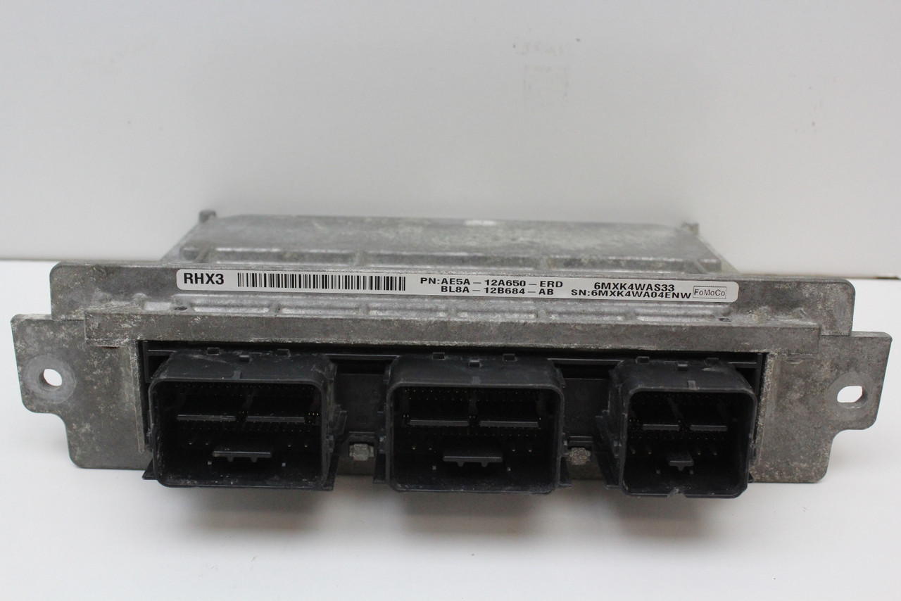 11 12 Ford Fusion AE5A-12A650-ERD Computer Engine Control ECU ECM EBX Module