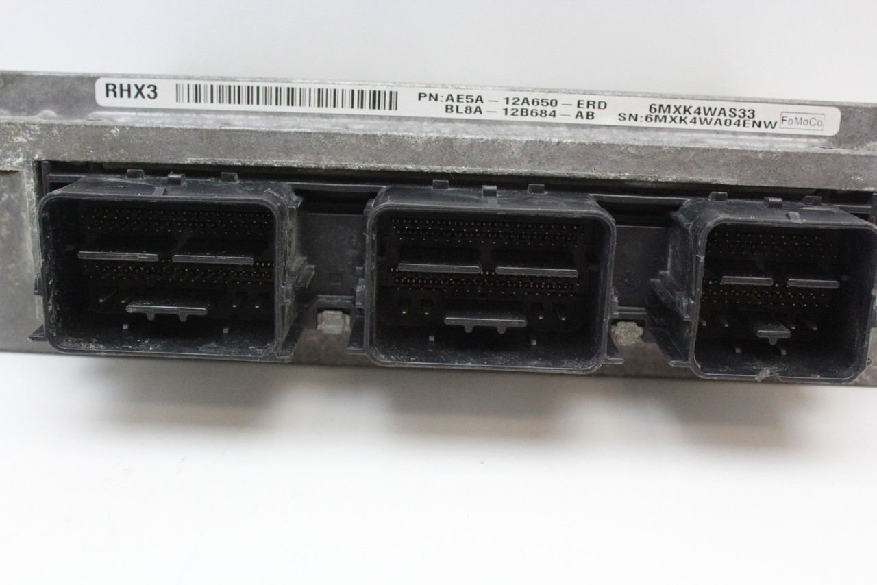 11 12 Ford Fusion AE5A-12A650-ERD Computer Engine Control ECU ECM EBX Module