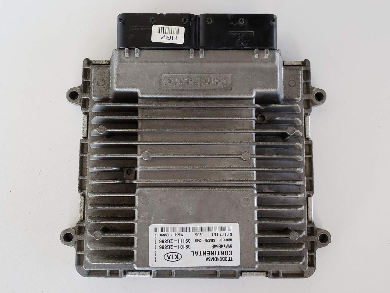 2011-2013 Optima 39111-2G866 Computer Brain Engine Control ECU ECM EBX Module
