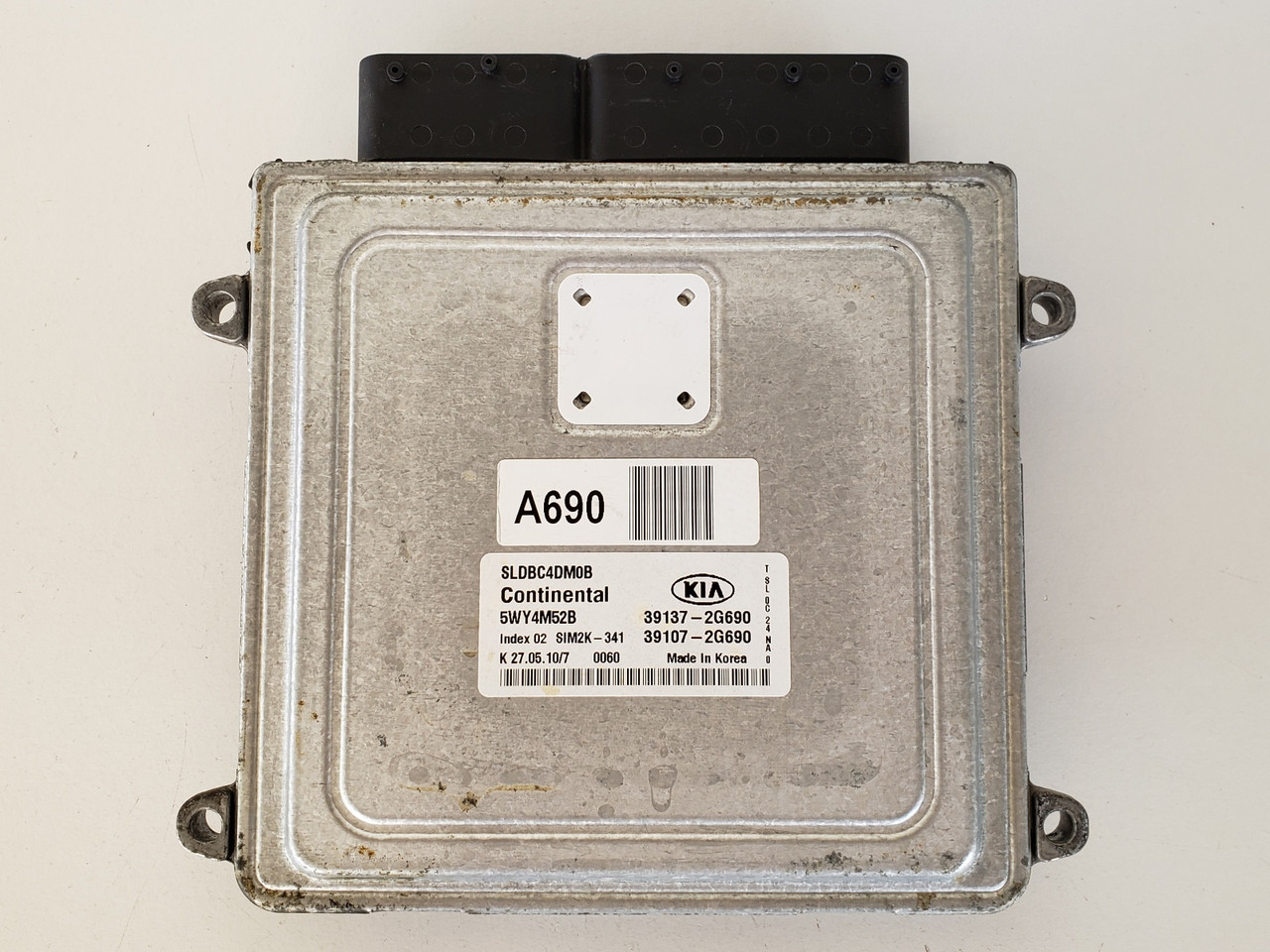 2010-2013 Sportage 39107-2G690 Computer Brain Engine Control ECU ECM EBX Module