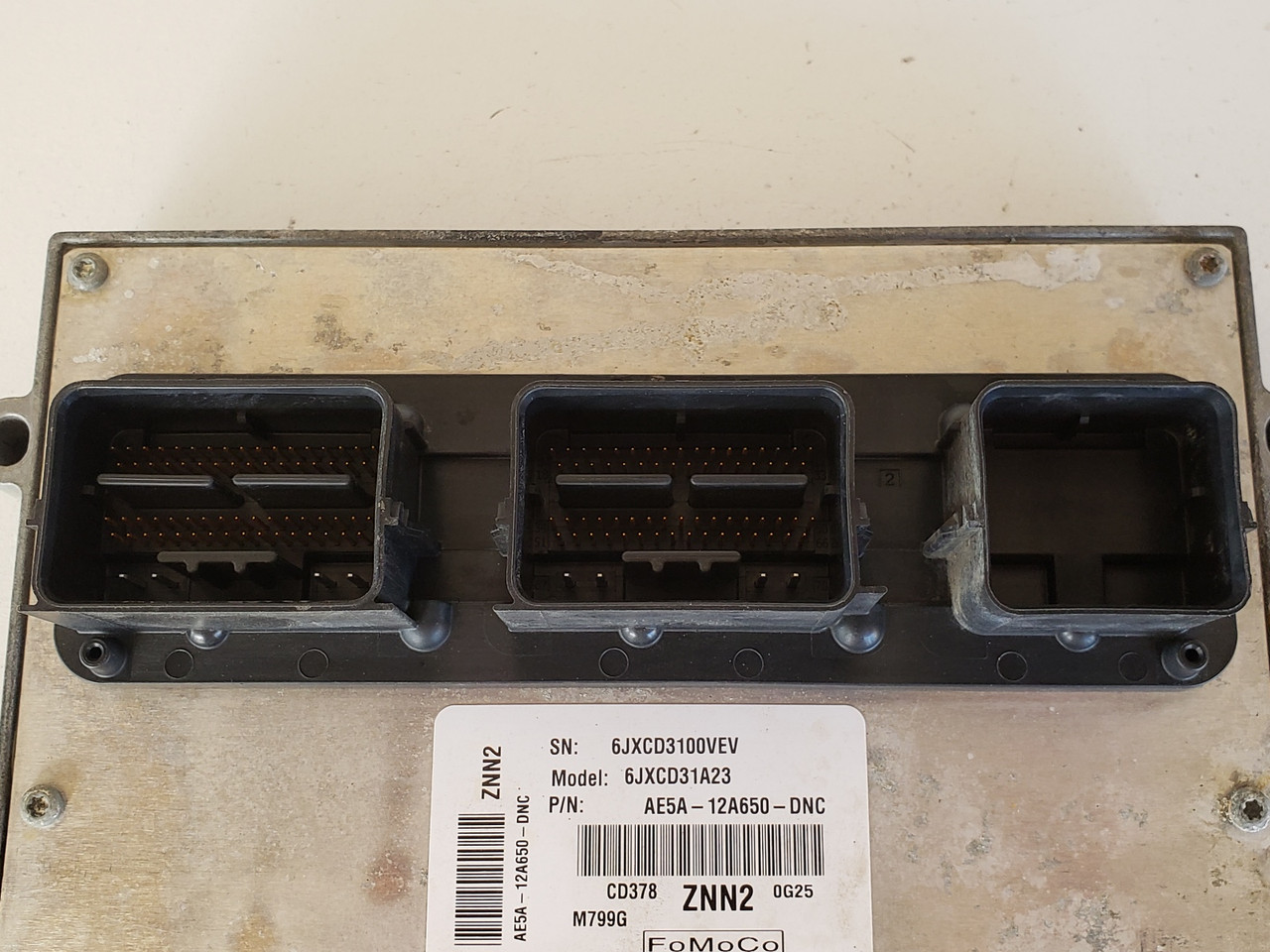 2011-2012 Fusion AE5A-12A650-DNC Computer Engine Control ECU ECM EBX Module