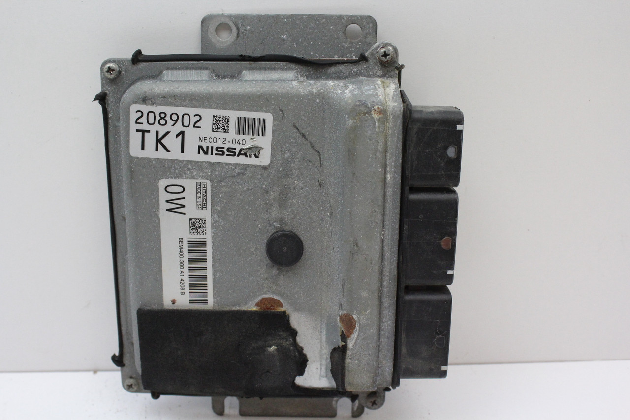 13 14 Nissan Altima NEC012-040 Computer Brain Engine Control ECU ECM EBX Module 13 14 Nissan Altima NEC012-040 Computer Brain Engine Control ECU ECM EBX Module
