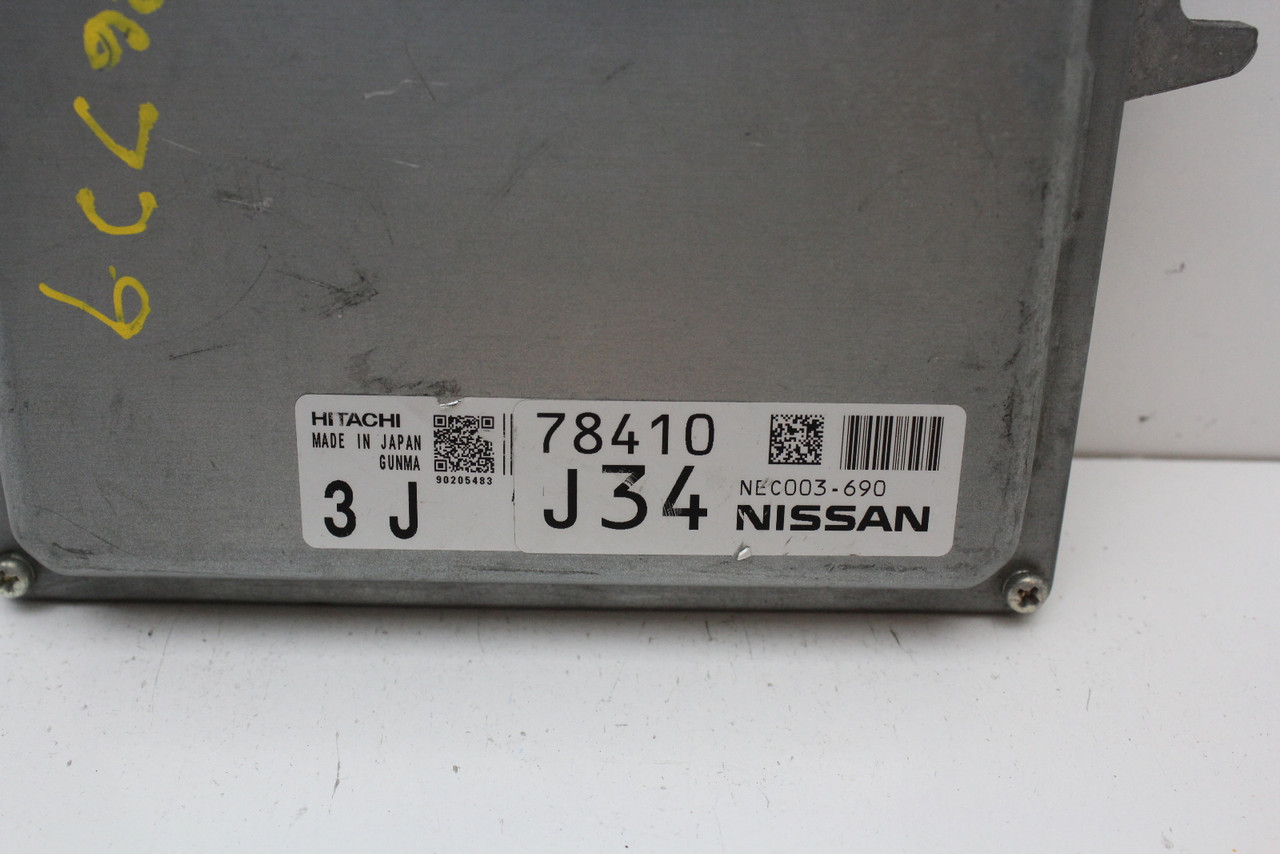 12 2012 Nissan Murano NEC003-690 Computer Brain Engine Control ECU