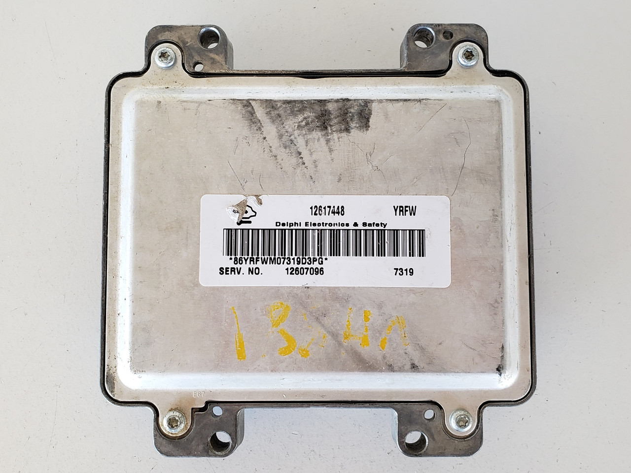 2008 Chevy Cobalt 12607096 Computer Brain Engine Control ECU ECM EBX Module