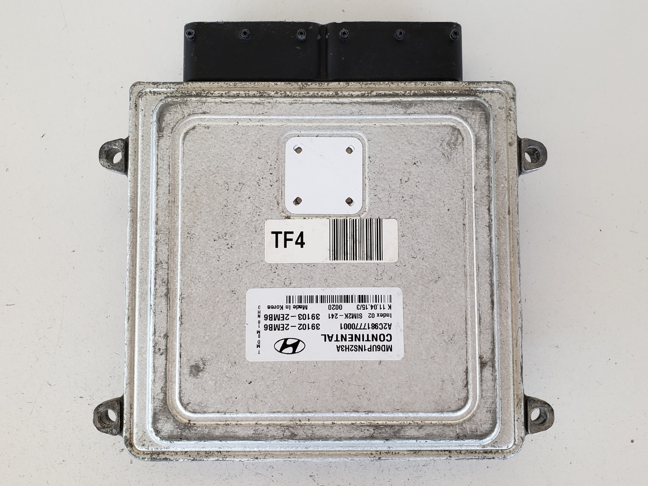 2014-2016 Elantra 39103-2EMB6 Computer Brain Engine Control ECU ECM EBX Module