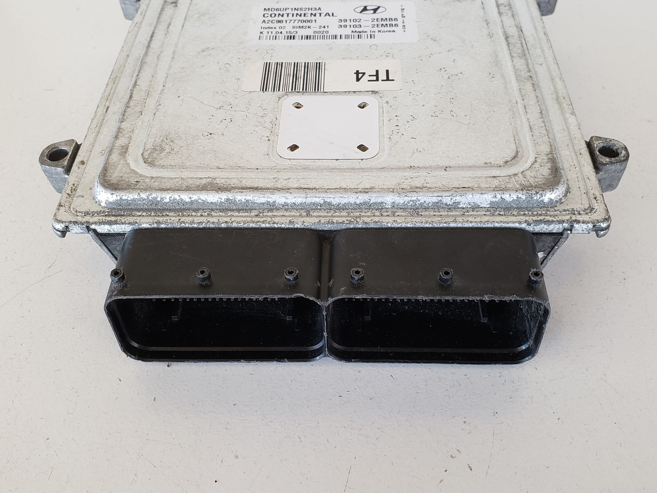 2014-2016 Elantra 39103-2EMB6 Computer Brain Engine Control ECU ECM EBX Module