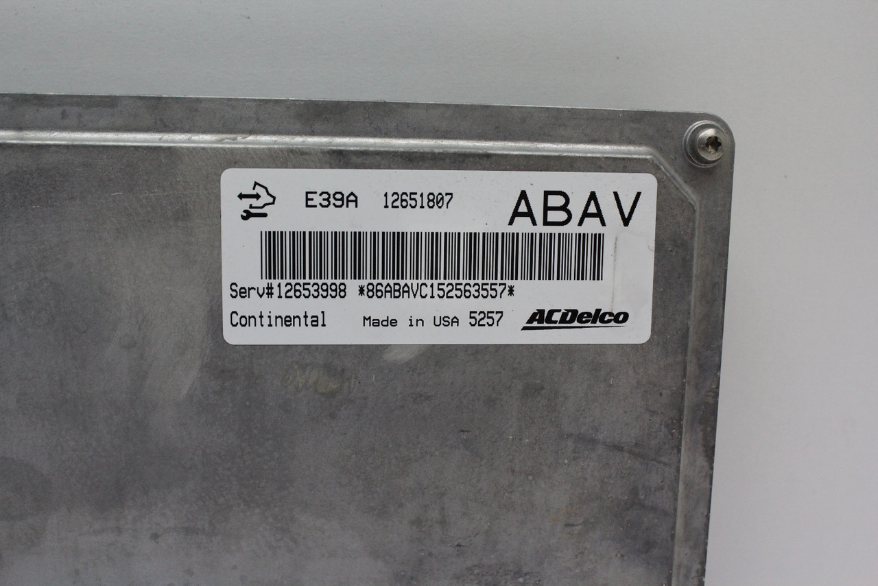 13-16 Chevrolet Equinox 12653998 Computer Engine Control ECU ECM EBX Module