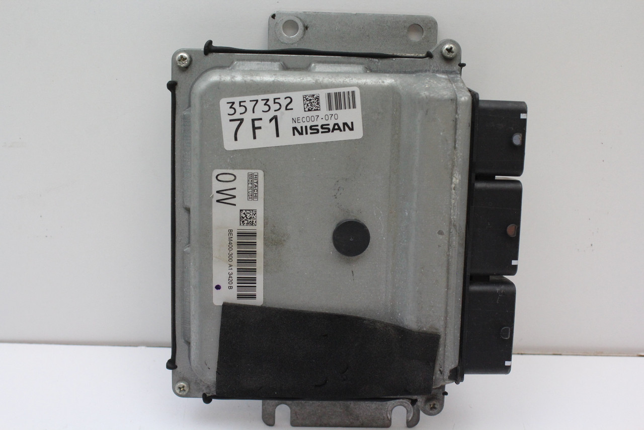 13 14 Nissan Altima NEC007-070 Computer Brain Engine Control ECU ECM EBX Module 13 14 Nissan Altima NEC007-070 Computer Brain Engine Control ECU ECM EBX Module