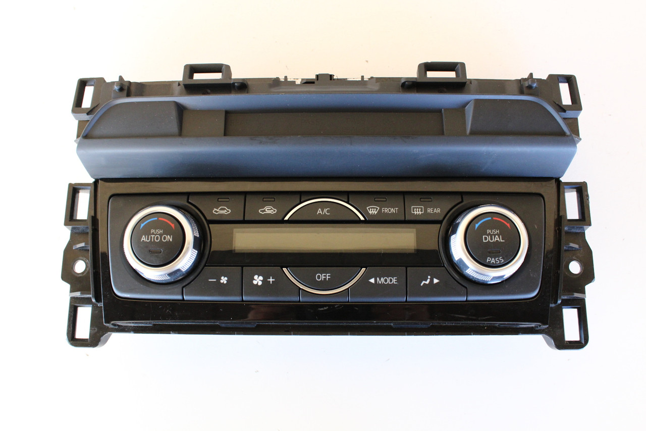 14 15 16 Mazda 6 Climate Control Panel Temperature Unit A/C Heater