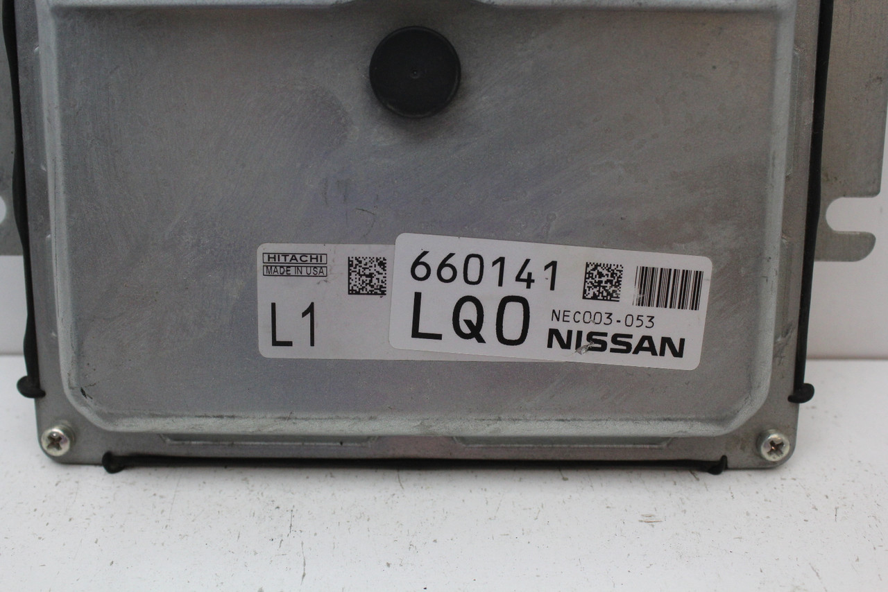 2014 14 QX60 NEC003-053 Computer Brain Engine Control ECU