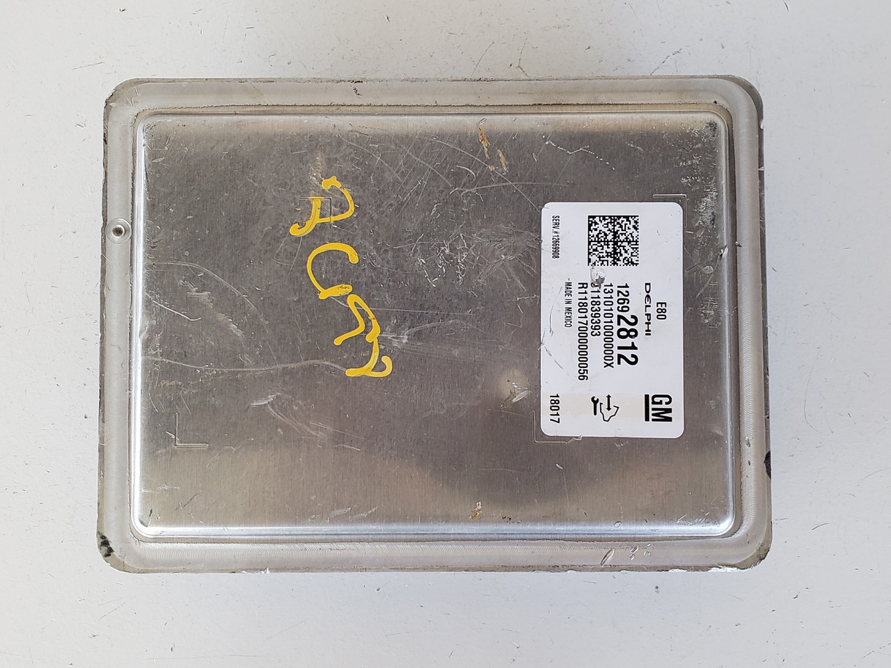 2017-2018 Chevy Cruze 12692812 Computer Brain Engine Control ECU ECM EBX Module