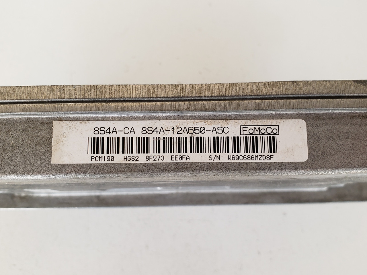 2008-2011 Focus 8S4A-12A650-ASC Computer Brain Engine Control ECU ECM EBX Module