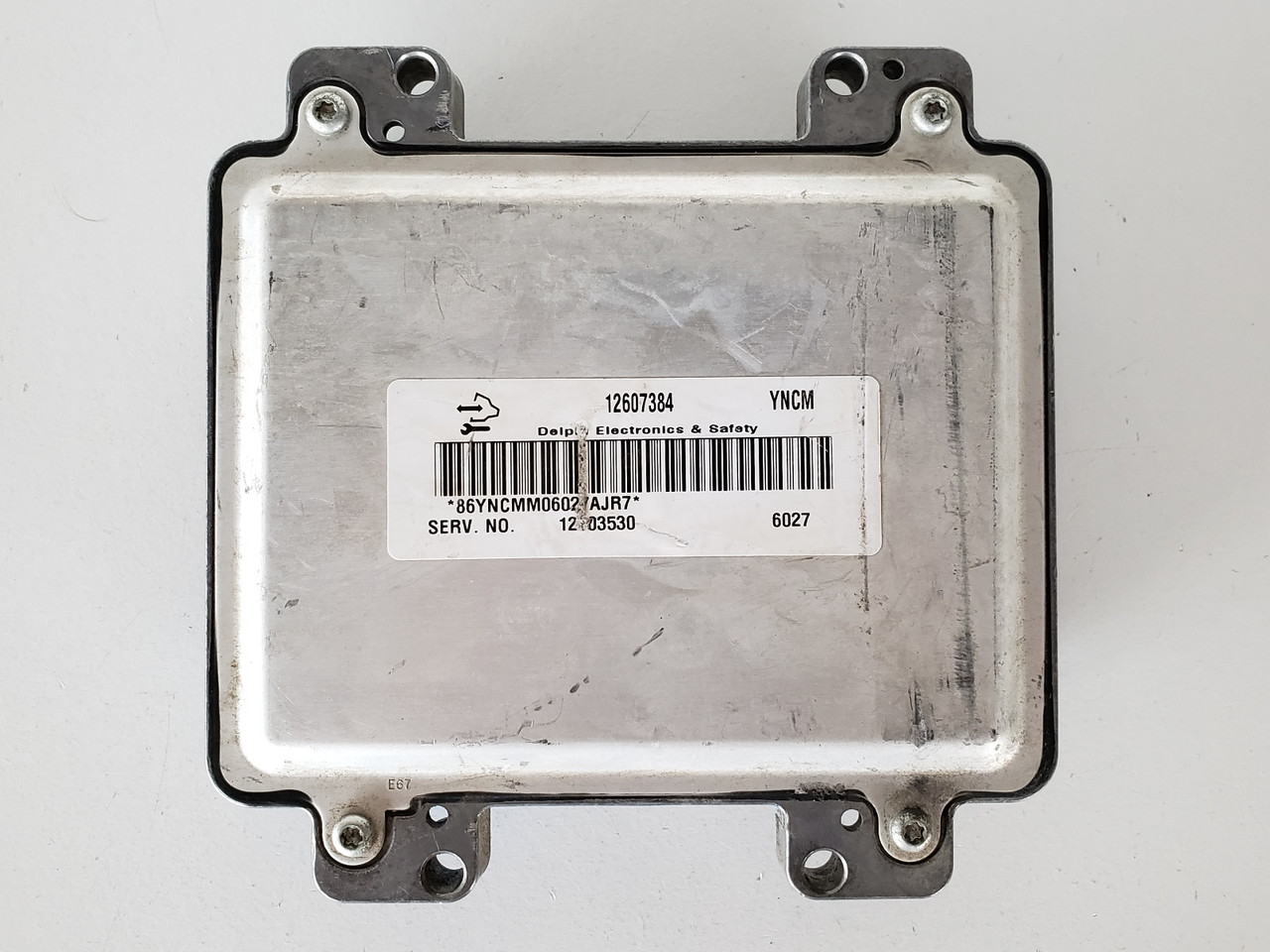 2008-2009 Saturn Aura 12603530 Computer Brain Engine Control ECU ECM EBX Module