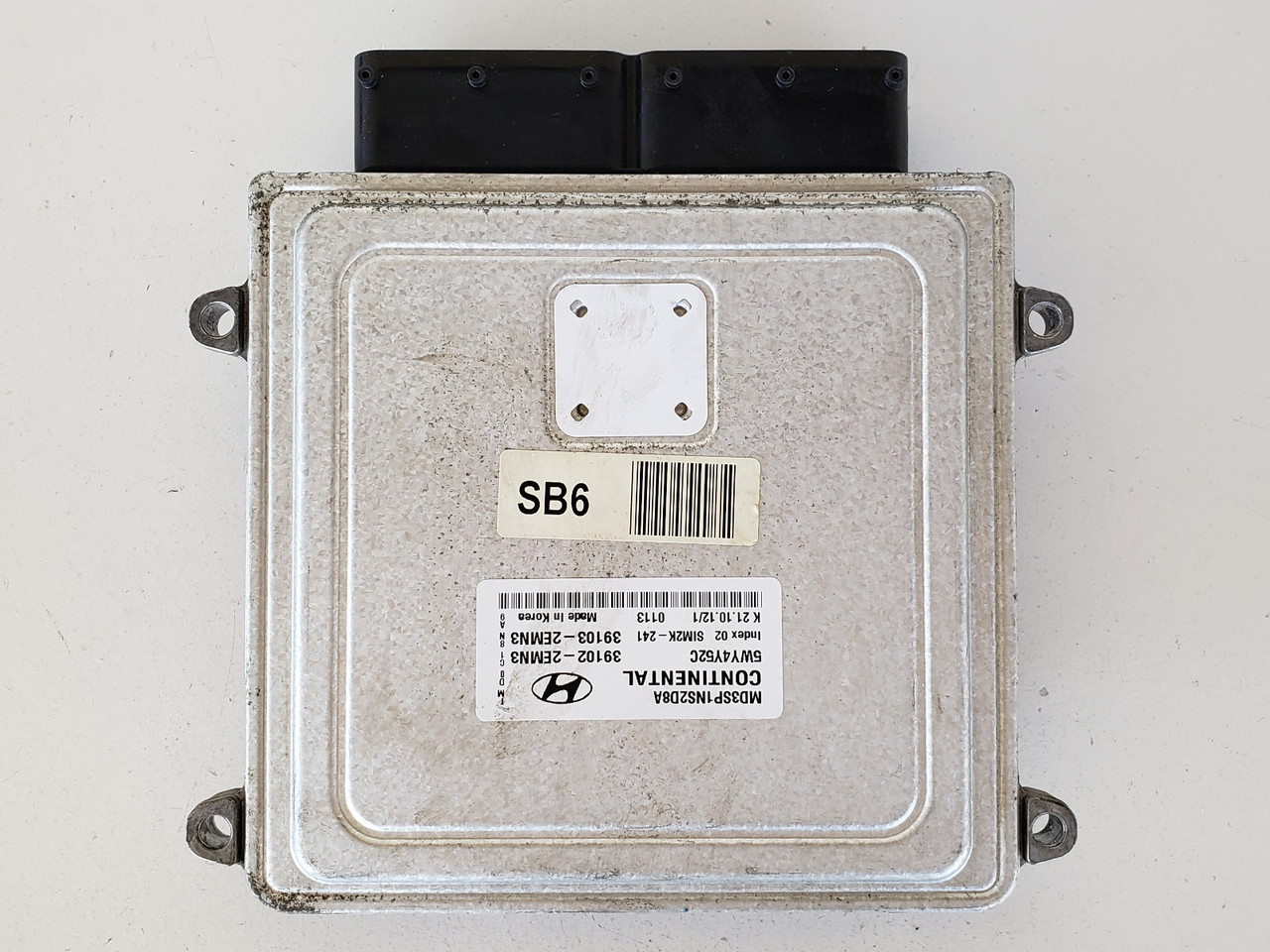 2011-2013 Elantra 39102-2EMN3 Computer Brain Engine Control ECU ECM EBX Module