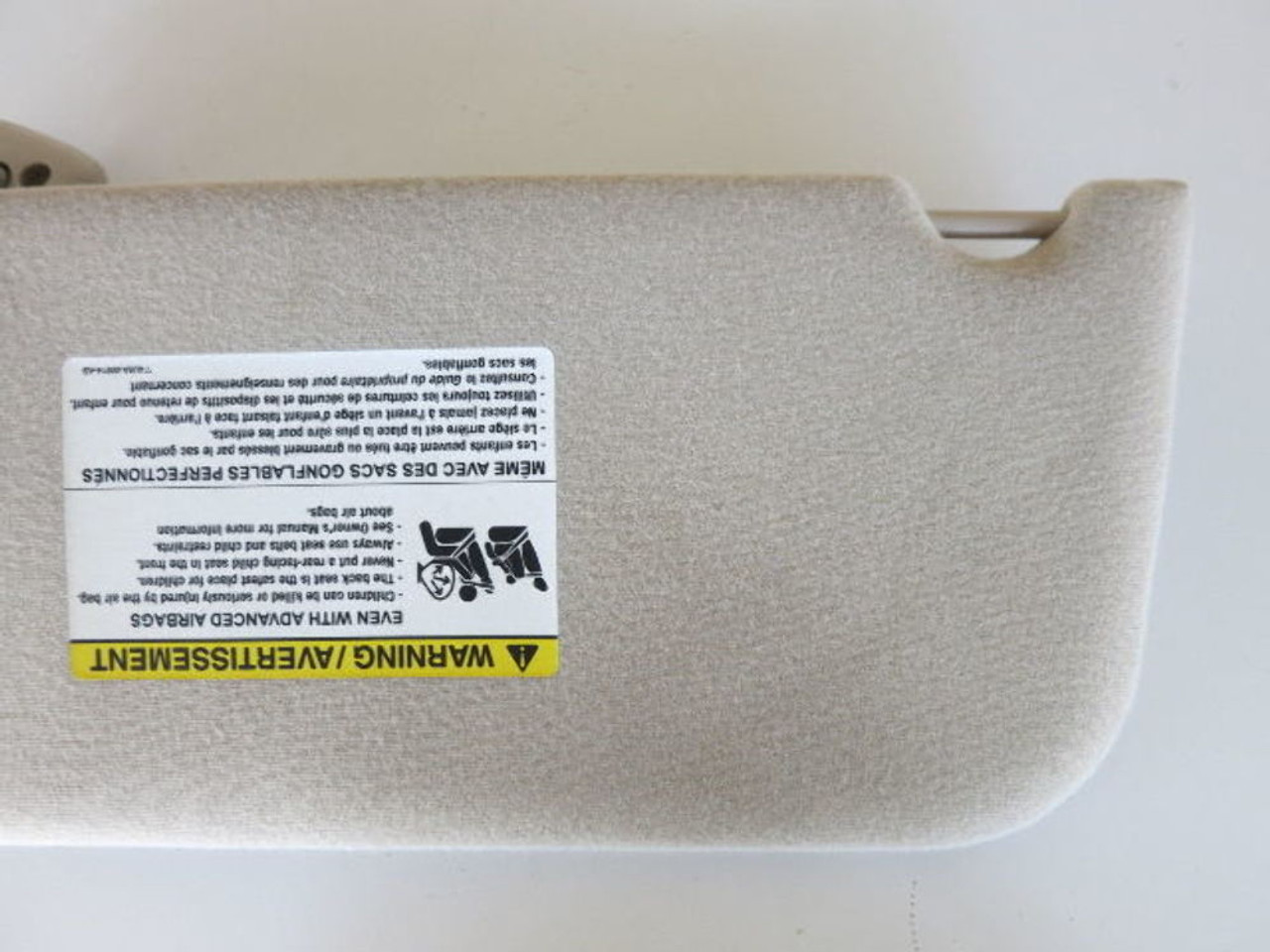 05 06 07 FIVE HUNDRED RIGHT PASSENGER SIDE INTERIOR SUN VISOR SUNVISOR TAN V5909 05 06 07 FIVE HUNDRED RIGHT PASSENGER SIDE INTERIOR SUN VISOR SUNVISOR TAN V5909