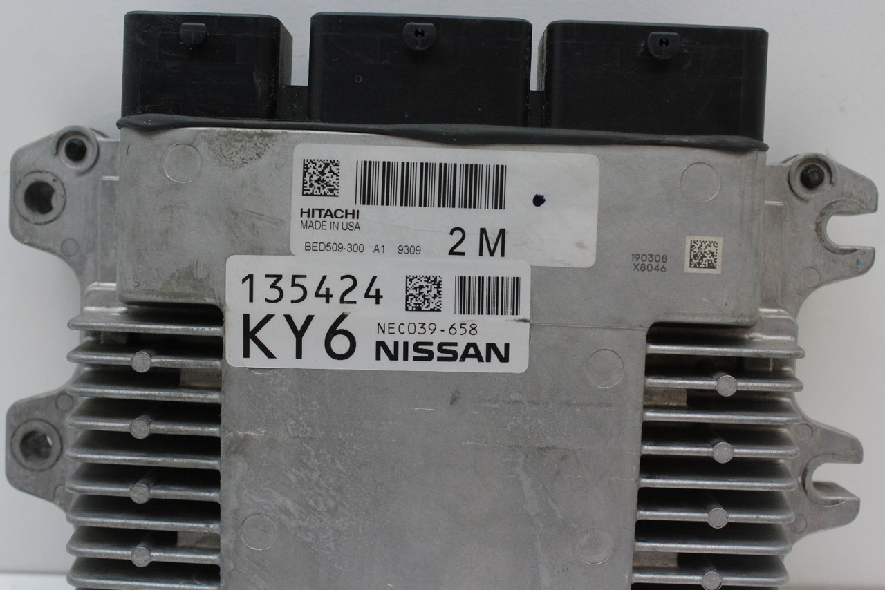 19 20 Nissan Altima NEC039-658 Computer Brain Engine Control ECU ECM EBX Module