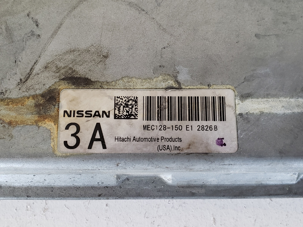 2013-2014 Altima MEC128-150 E1 Computer Brain Engine Control ECU ECM EBX Module