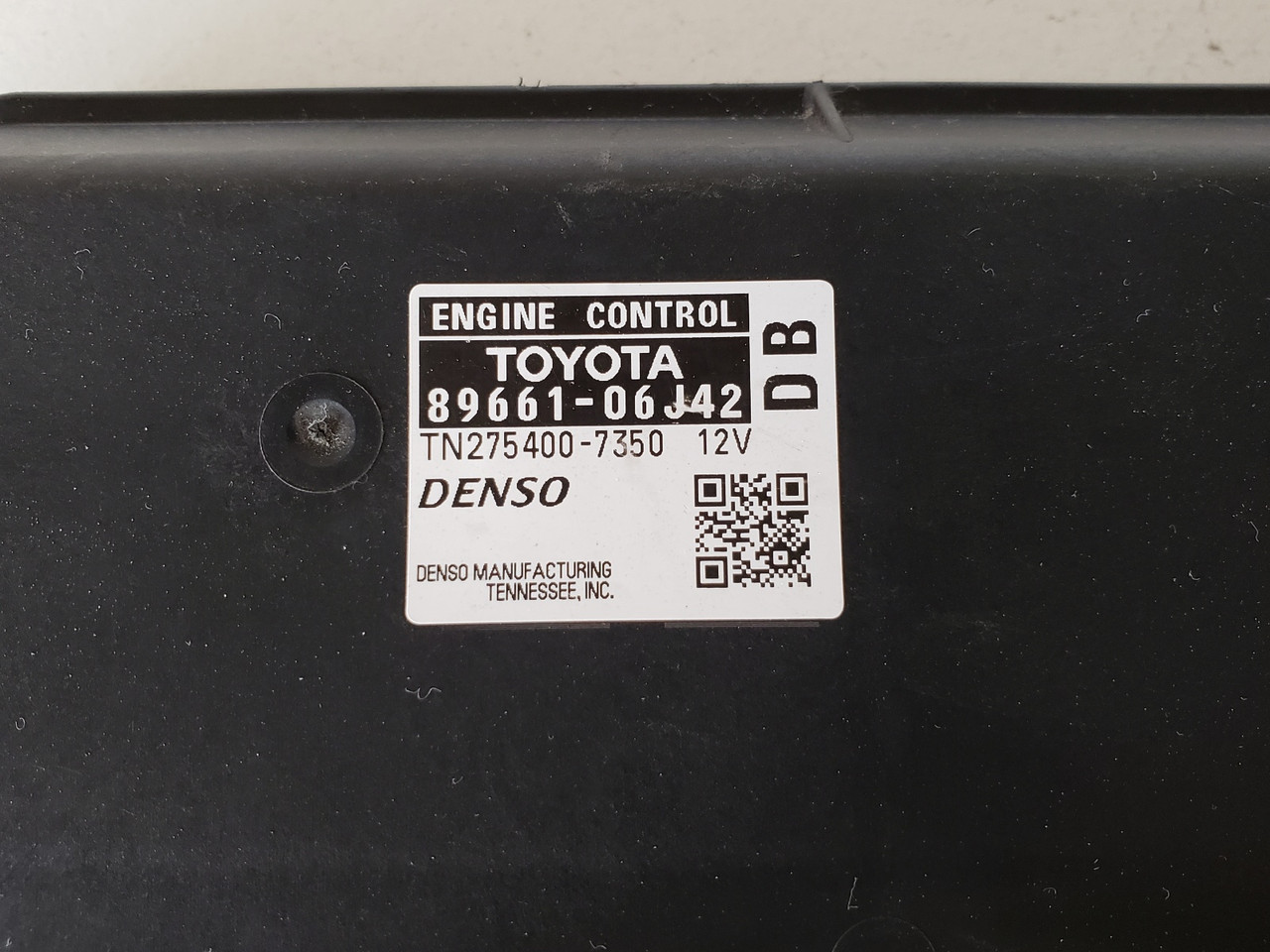 2010-2011 Camry 89661-06J42 Computer Brain Engine Control ECU ECM EBX Module