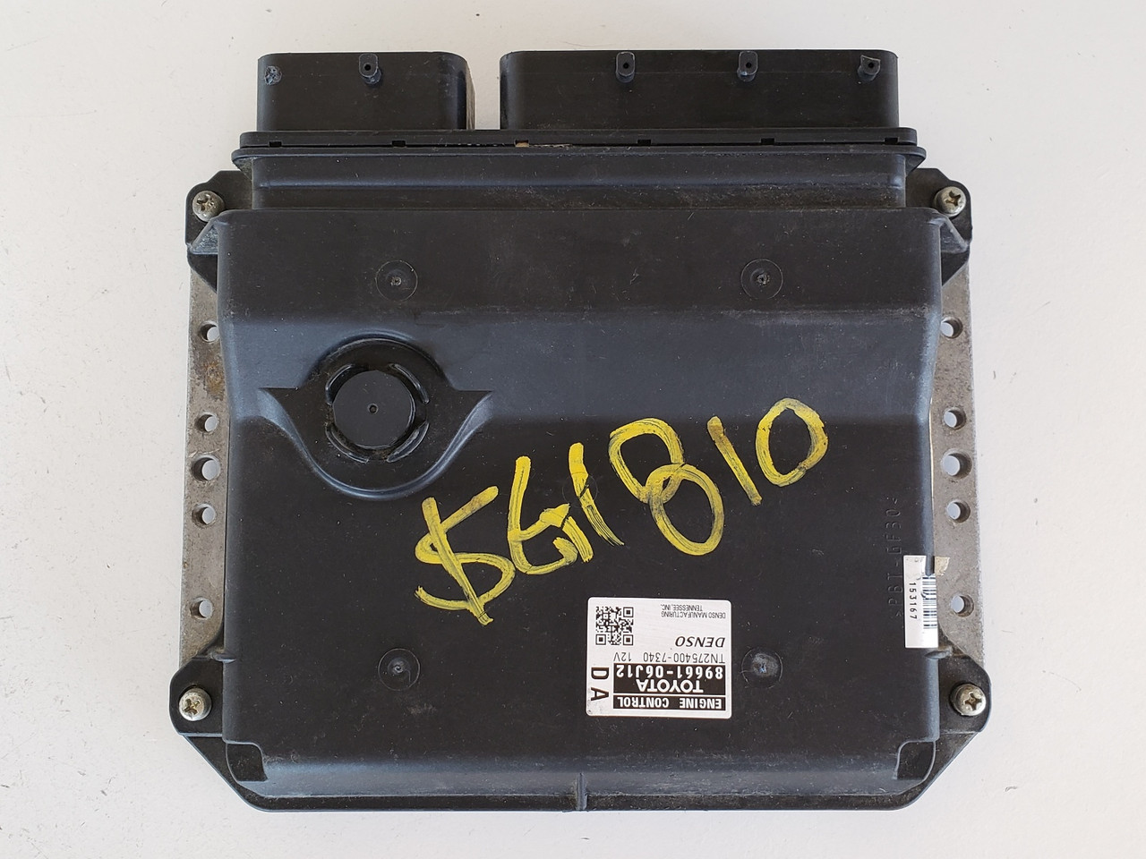 2010-2011 Camry 89661-06J12 Computer Brain Engine Control ECU ECM EBX Module 2010-2011 Camry 89661-06J12 Computer Brain Engine Control ECU ECM EBX Module