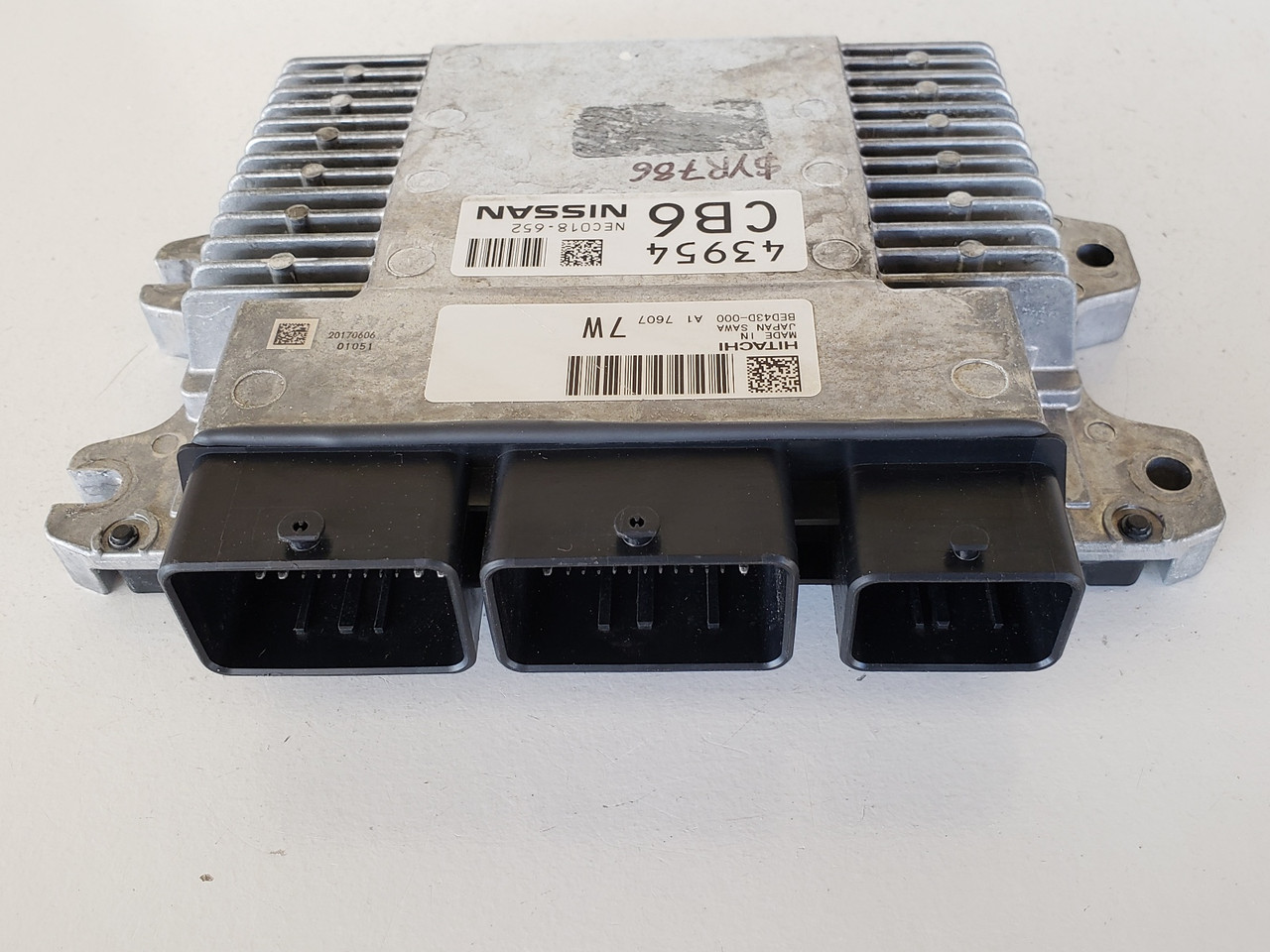 2017 Nissan Rogue BED430-000 A1 Computer Brain Engine Control ECU ECM EBX Module