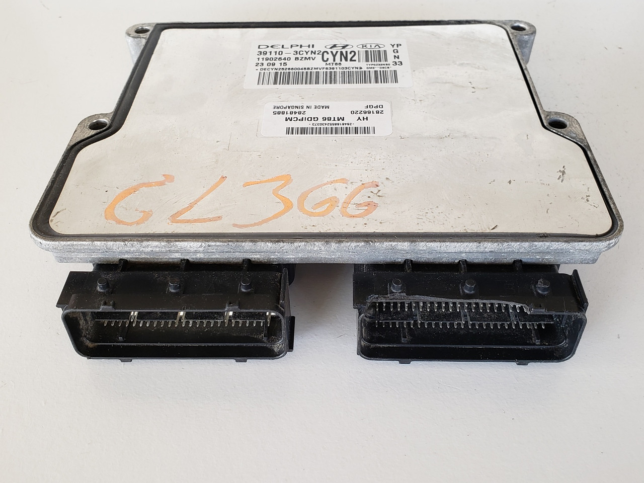 2016-2017 Sedona 39110-3CYN2 Computer Brain Engine Control ECU ECM EBX Module