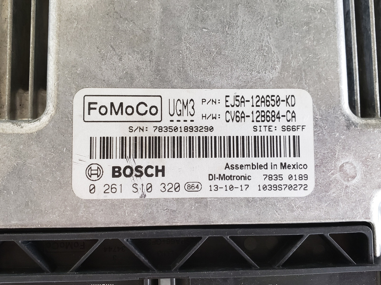 2013-2016 Escape EJ5A-12650-KD Computer Brain Engine Control ECU ECM EBX Module