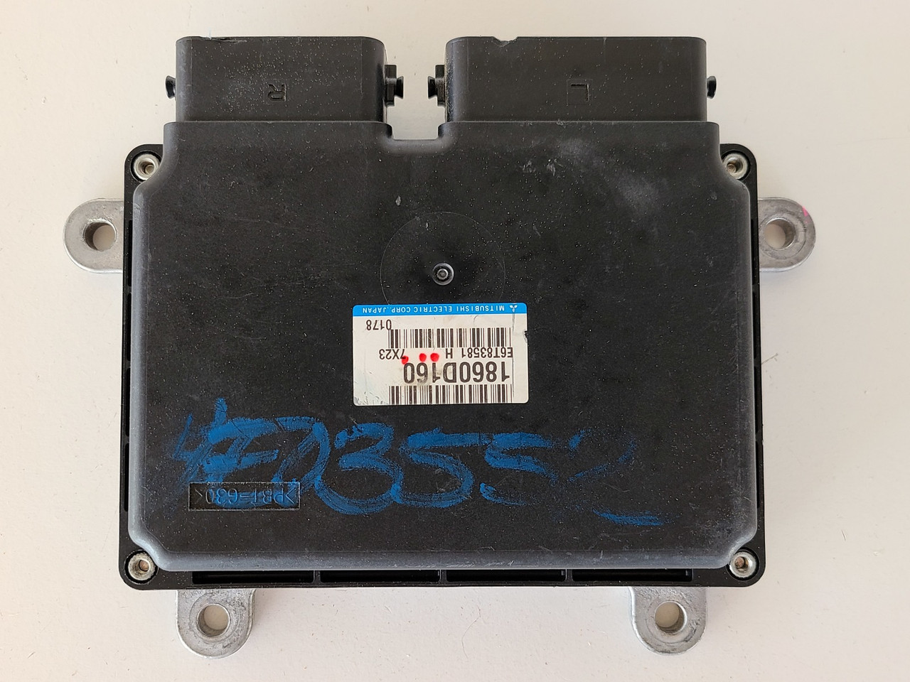 2018 Outlander 2.0L 1860D160 Computer Brain Engine Control ECU ECM EBX Module