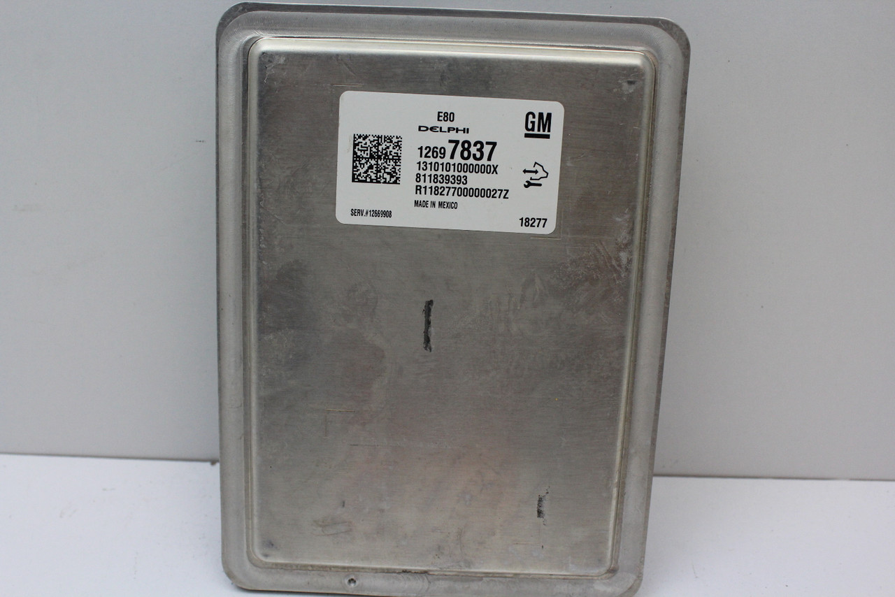 17-19 Chevrolet Malibu 12669908 Computer Brain Engine Control ECU ECM EBX Module