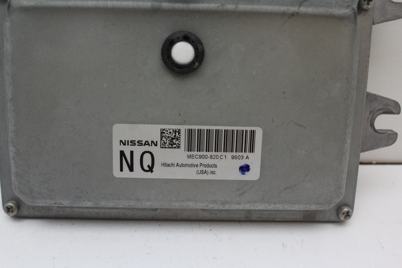 10 11 Nissan Versa MEC900-820 C1 Computer Brain Engine Control ECU ECM Module