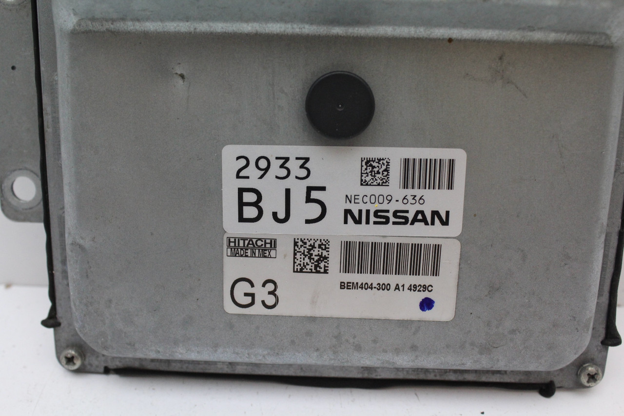 13-15 Nissan Sentra BEM404-300 A1 Computer Engine Control ECU ECM EBX Module