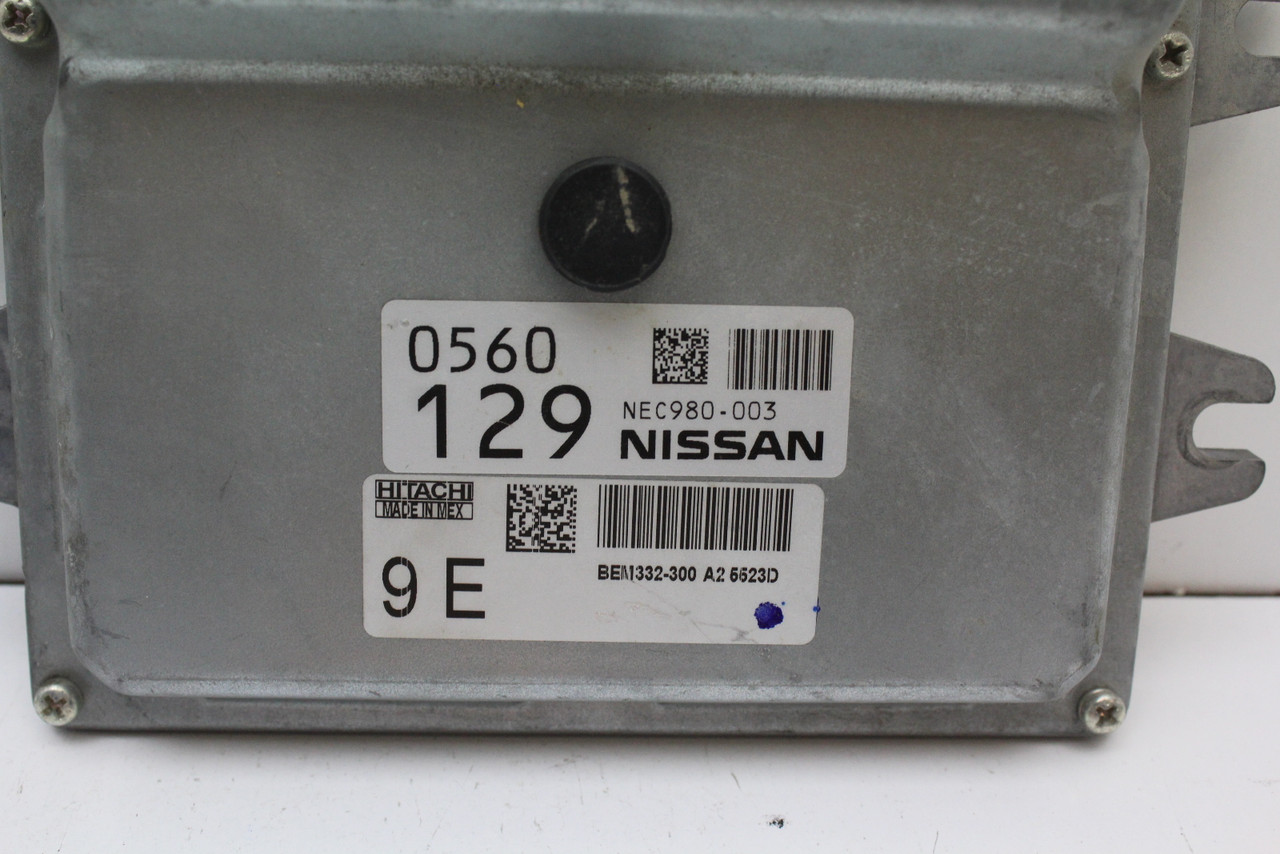 14 15 16 Nissan Versa NEC980-003 Computer Brain Engine Control ECU ECM Module