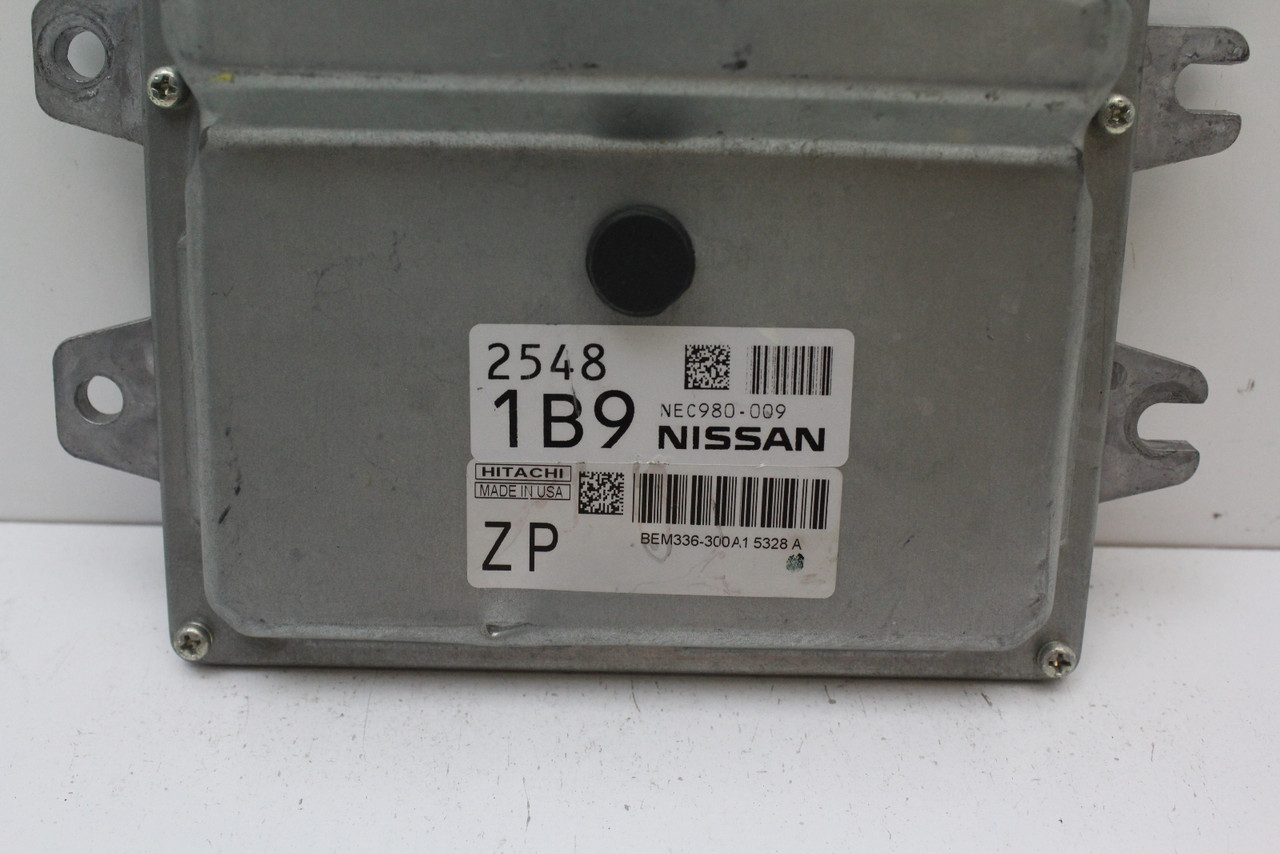14-17 Nissan Versa 1.6L NEC980-009 Computer Engine Control ECU ECM EBX Module