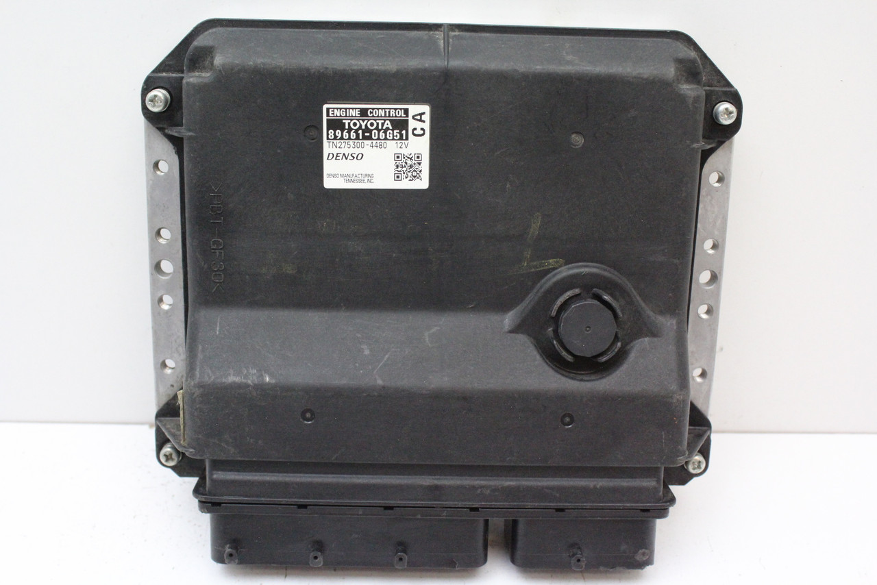 08 09 Camry 89661-06G51 Computer Brain Engine Control ECU ECM EBX Module