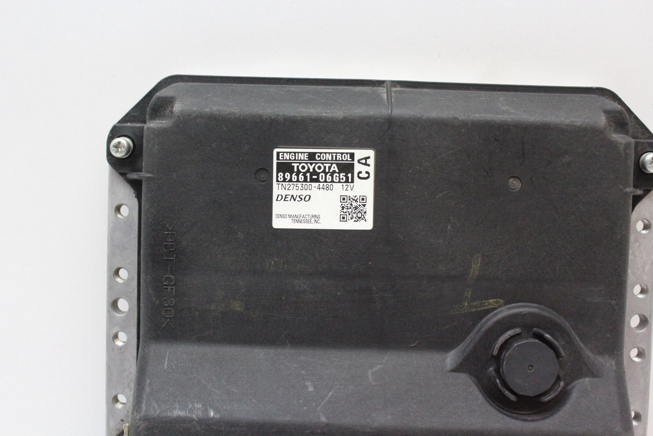 08 09 Camry 89661-06G51 Computer Brain Engine Control ECU ECM EBX Module