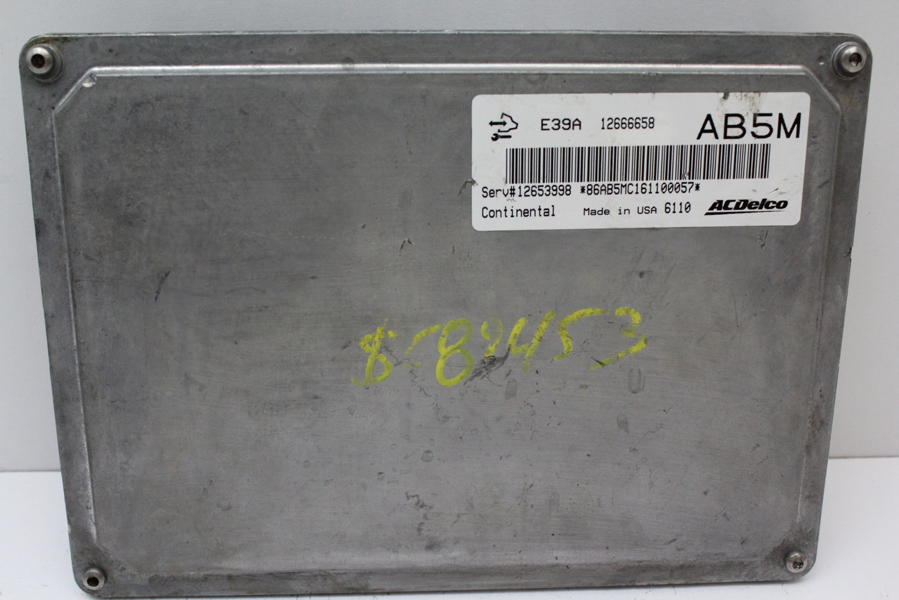 14 15 16 Caprice 12653998 Computer Brain Engine Control ECU ECM EBX Module