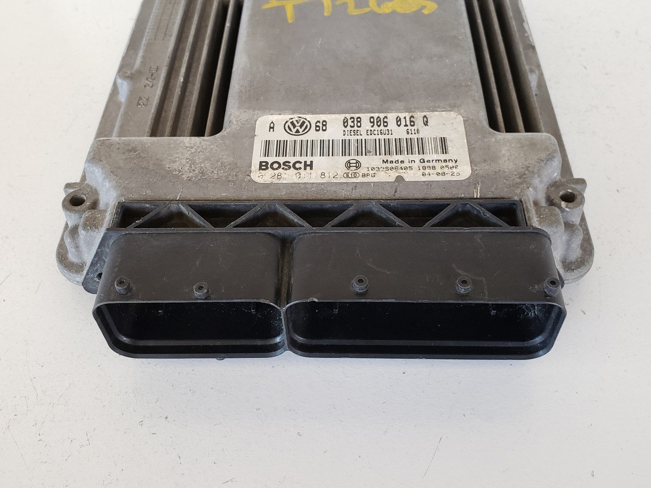 2005-2006 Jetta 038 906 016 Q Computer Brain Engine Control ECU ECM EBX Module