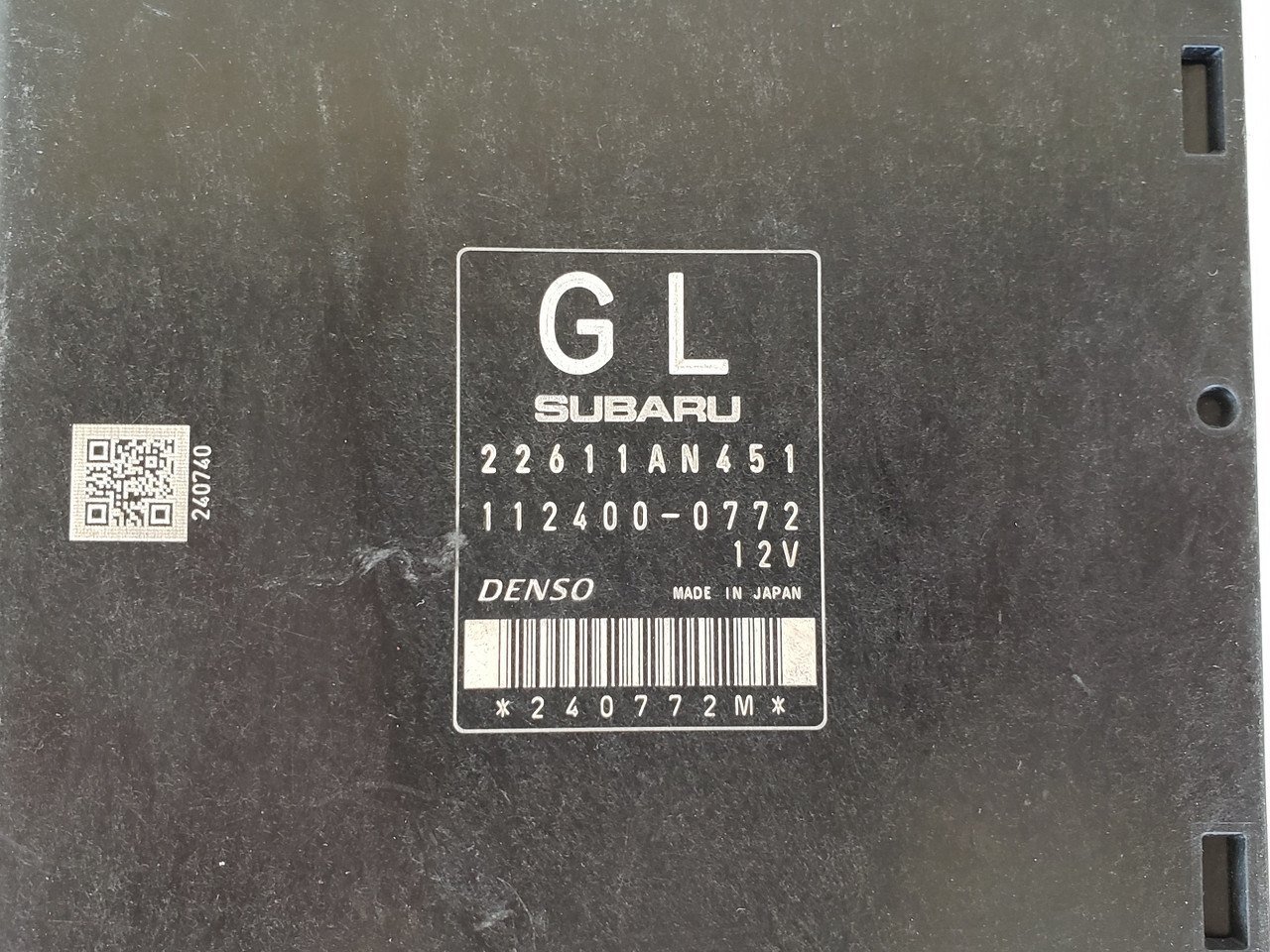 2009 Subaru Forester 22611AN451 Computer Brain Engine Control ECU