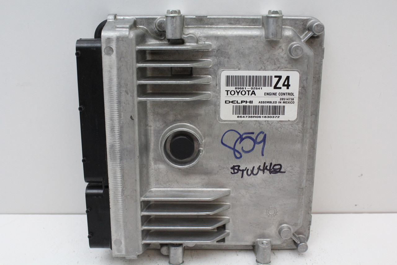 16 2016 Corolla 89661-0Z641 Computer Brain Engine Control ECU ECM EBX Module