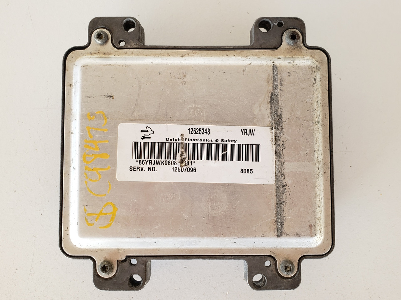 2008 Chevy Colorado 12607096 Computer Brain Engine Control ECU ECM EBX Module