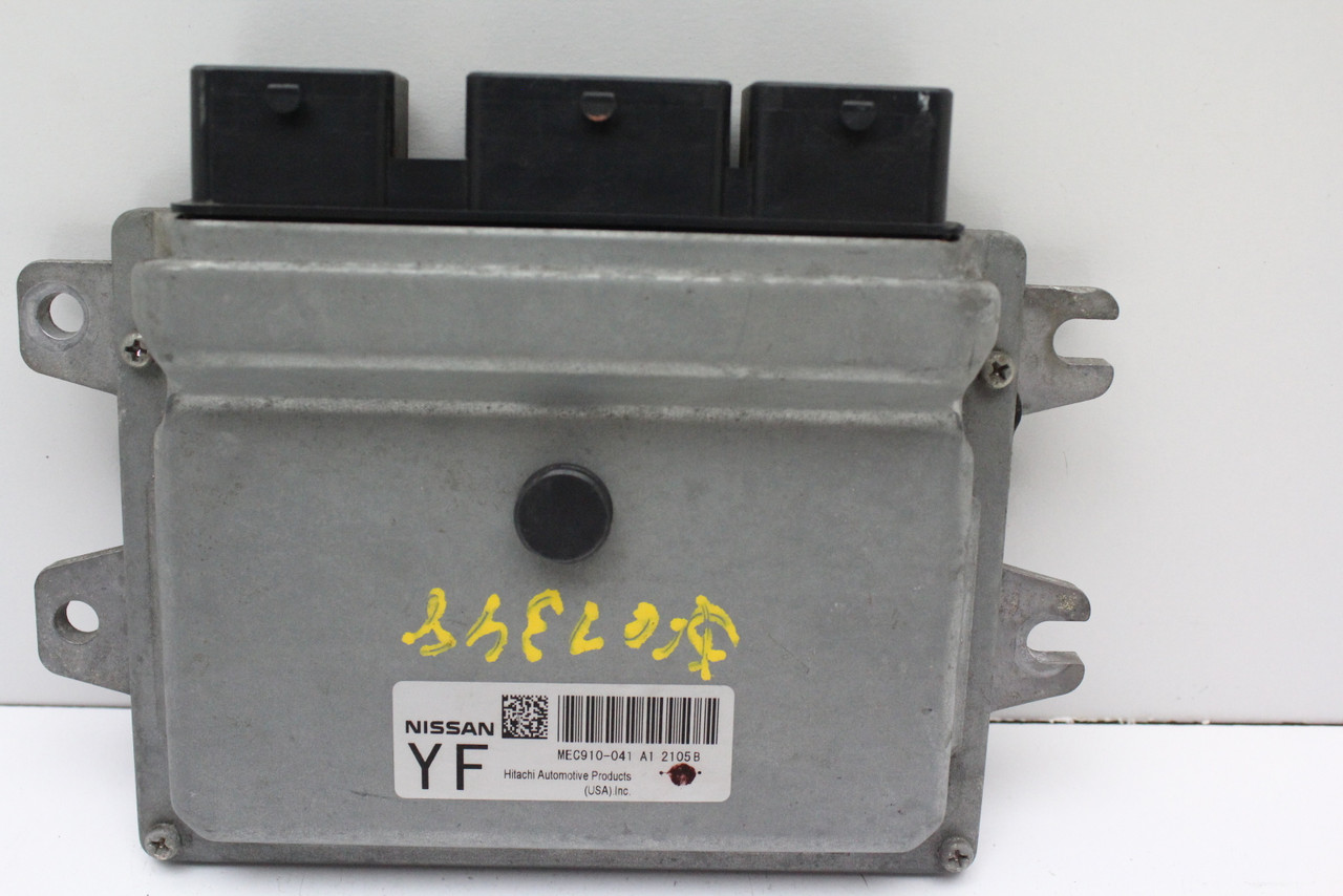 2012 12 Nissan Versa MEC910-041 A1 Computer Engine Control ECU ECM EBX Module