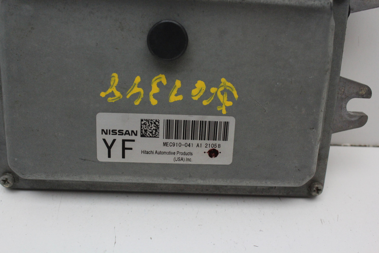 2012 12 Nissan Versa MEC910-041 A1 Computer Engine Control ECU ECM EBX Module