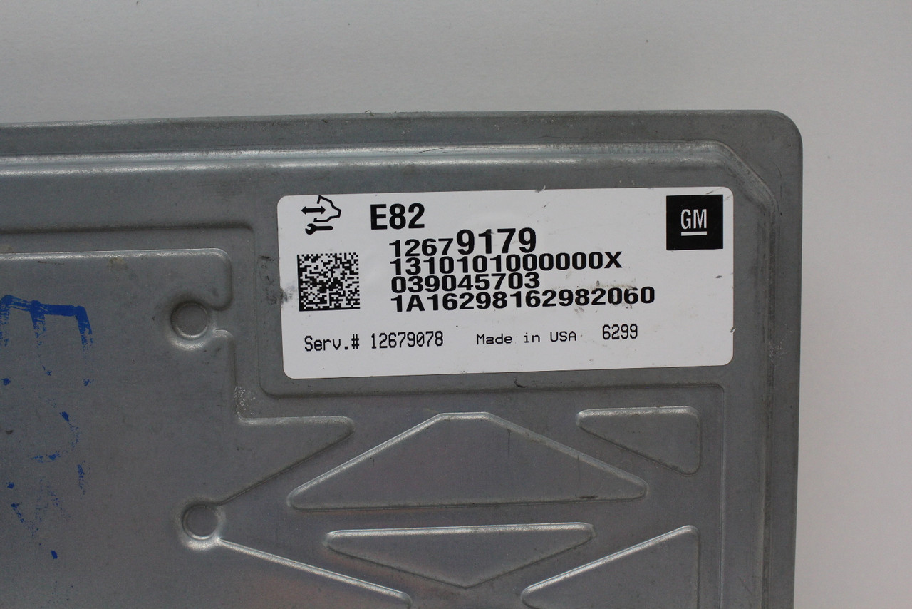 16-18 Cadillac CT6 12679078 Computer Brain Engine Control ECU ECM EBX Module