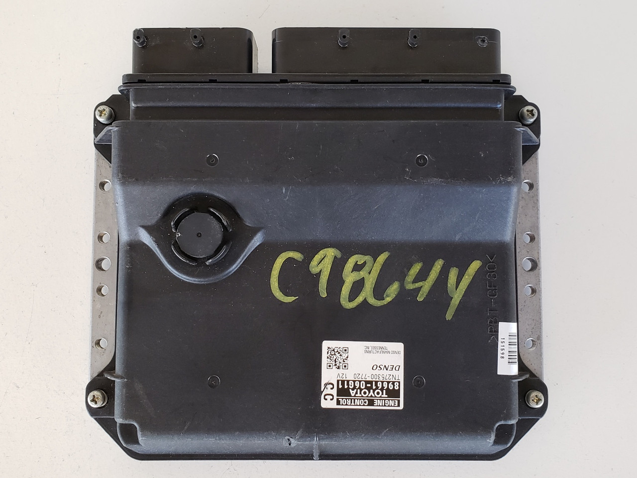 2008-2009 Camry 89661-06G11 Computer Brain Engine Control ECU ECM EBX Module 2008-2009 Camry 89661-06G11 Computer Brain Engine Control ECU ECM EBX Module