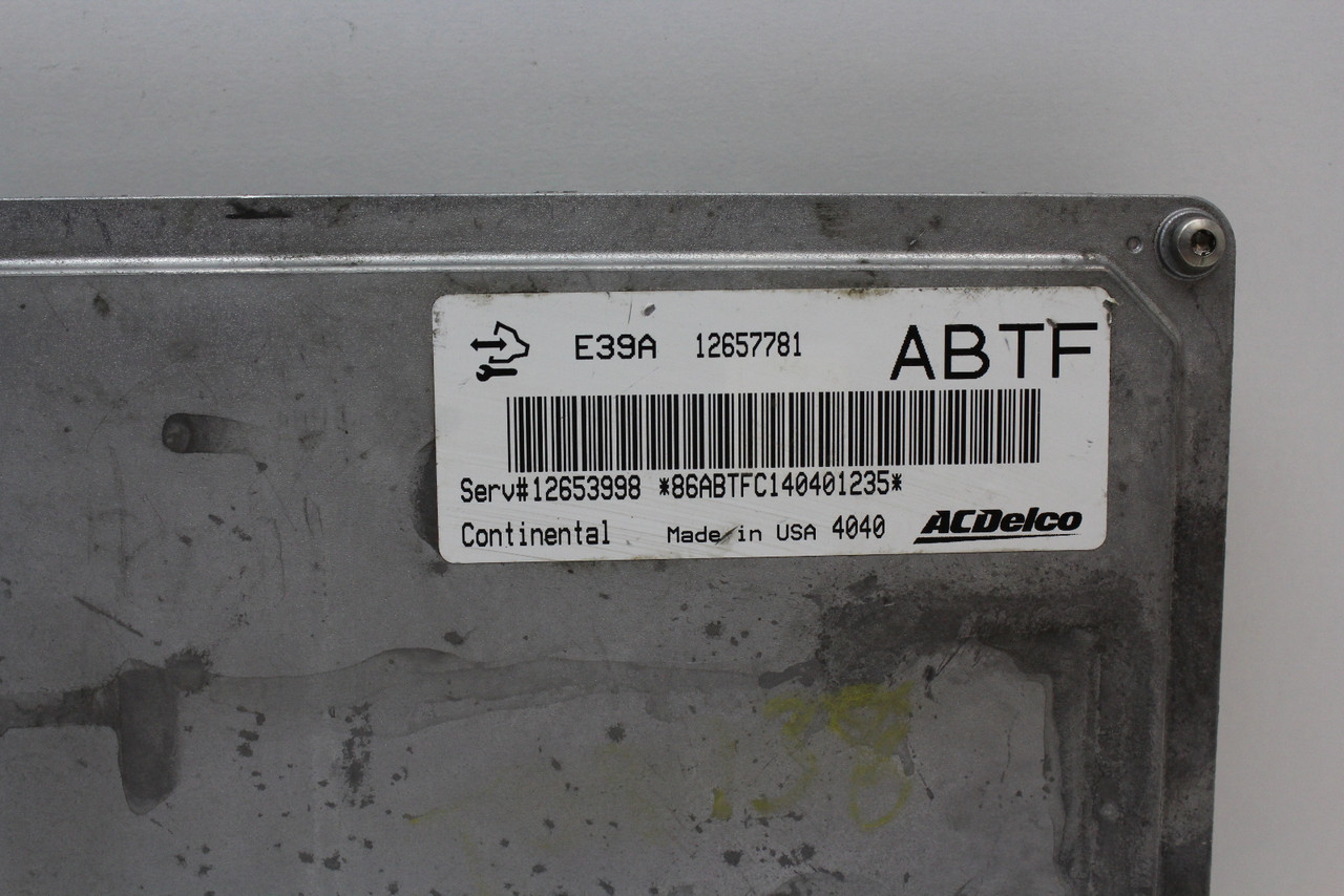 13 14 15 Captiva 12653998 Computer Brain Engine Control ECU ECM EBX Module