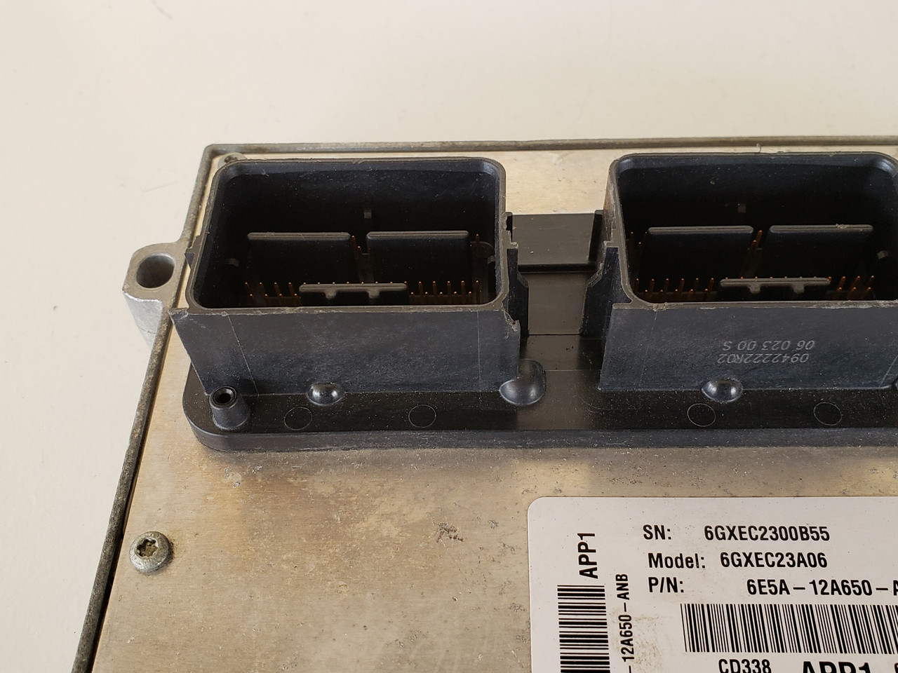 06-07 Fusion 6E5A-12A650-ANB Computer Brain Engine Control ECU ECM EBX Module