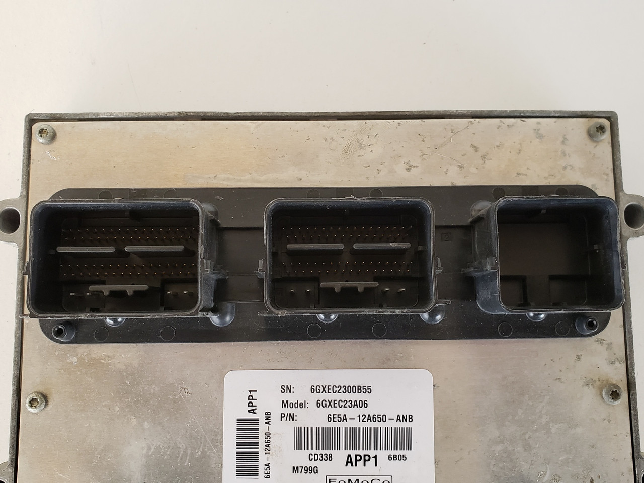 06-07 Fusion 6E5A-12A650-ANB Computer Brain Engine Control ECU ECM EBX Module