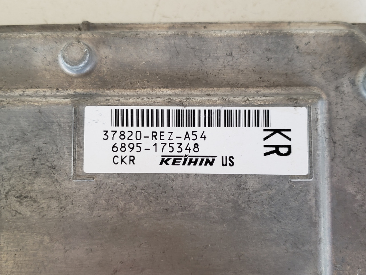2010-2011 CR-V CRV 37820-REZ-A54 Computer Engine Control ECU ECM EBX Module 2010-2011 CR-V CRV 37820-REZ-A54 Computer Engine Control ECU ECM EBX Module