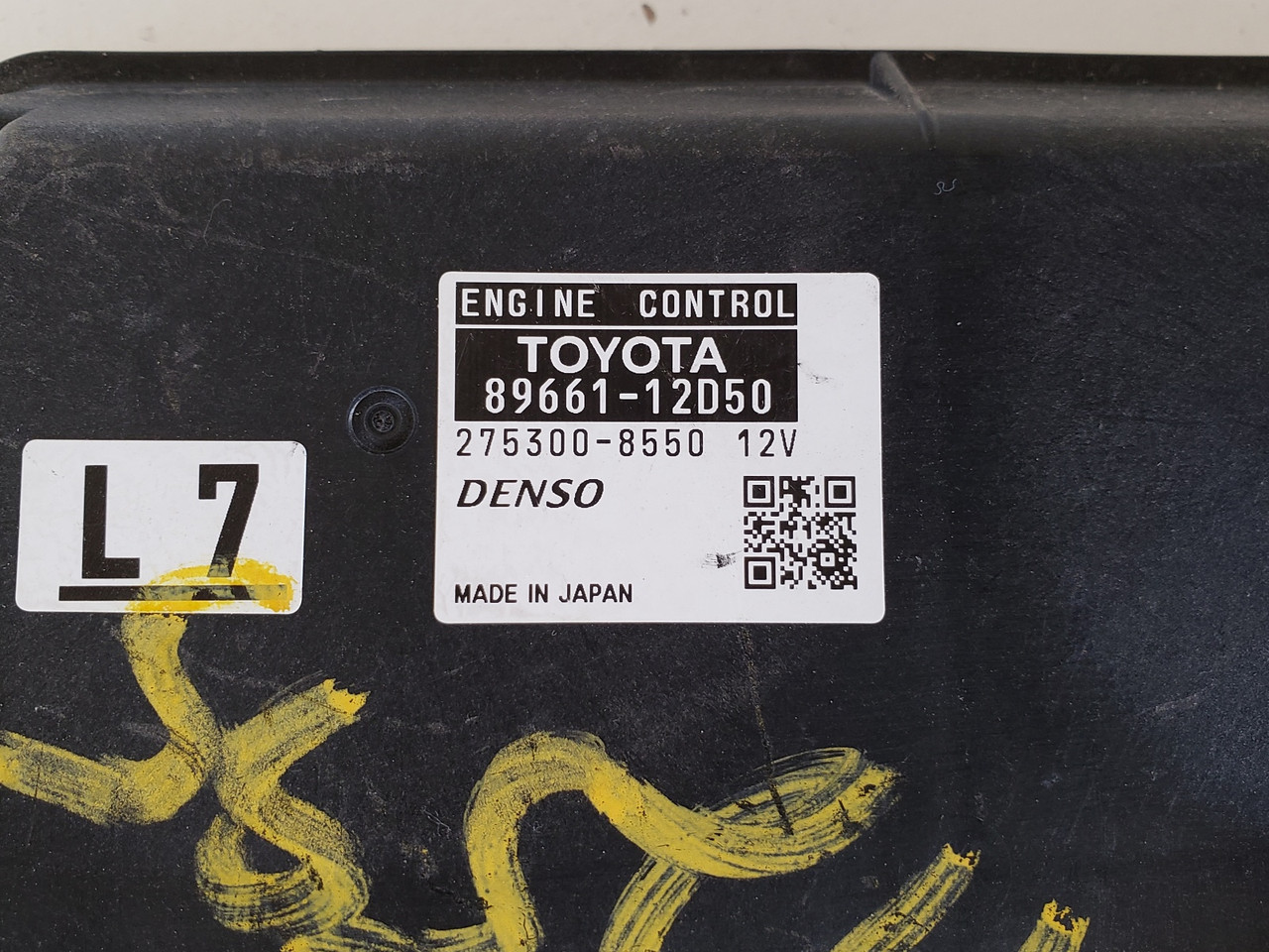 2010 Scion XB 89661-12D50 Computer Brain Engine Control ECU ECM EBX Module