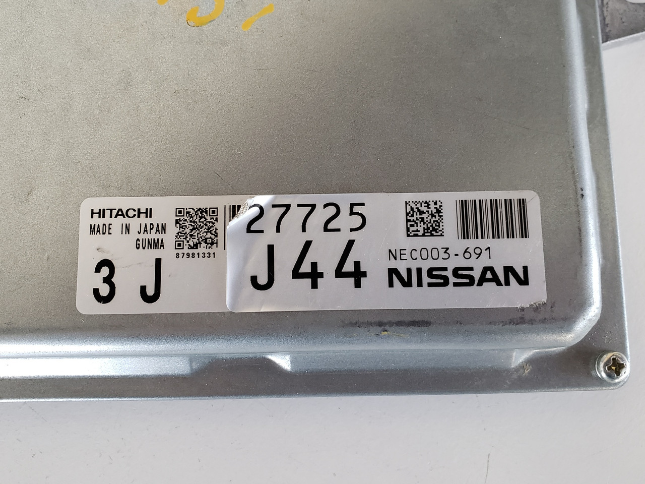 2014 Nissan Murano NEC003-691 Computer Brain Engine Control ECU ECM EBX Module