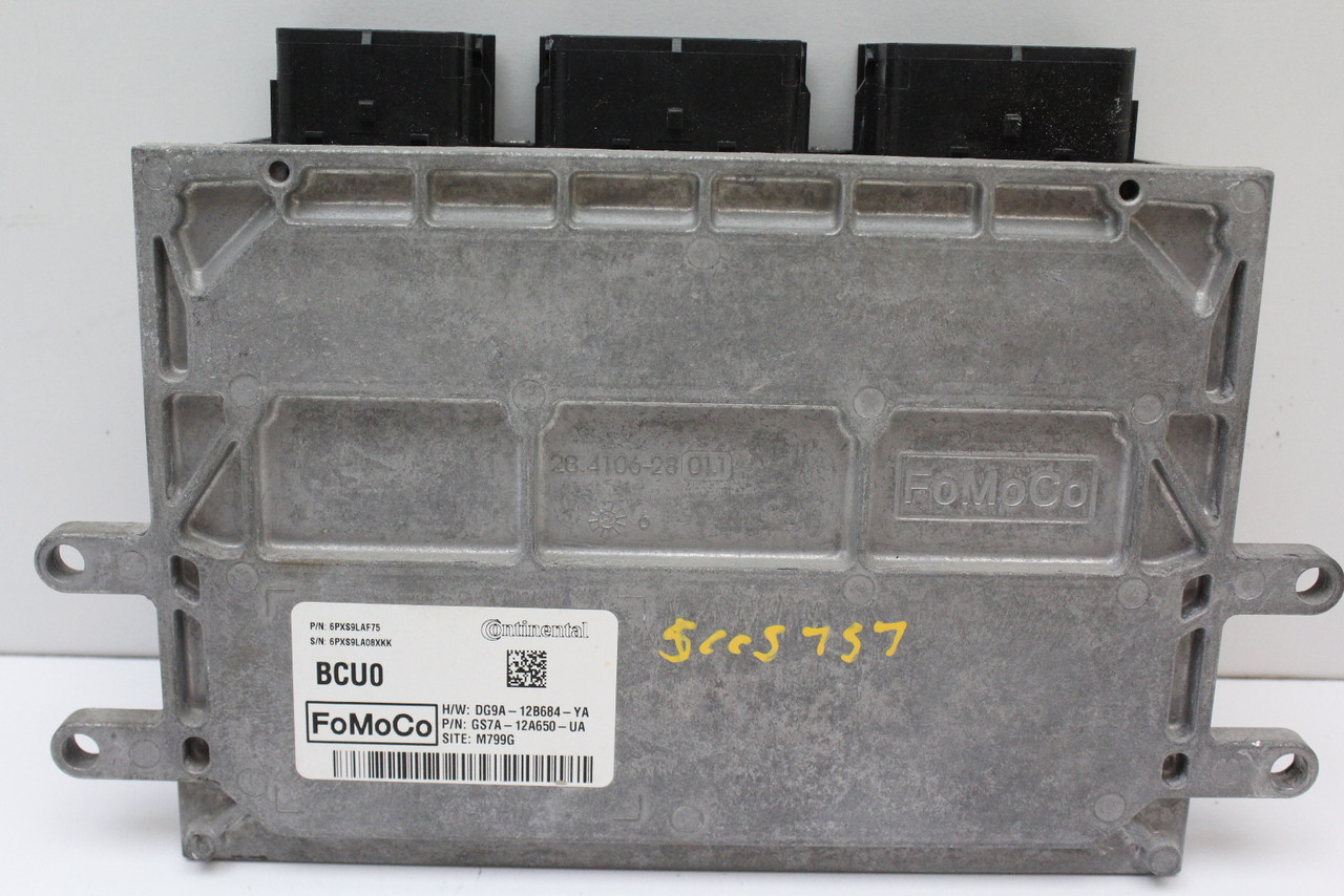 14-16 Ford Fusion GS7A-12A650-UA Computer Engine Control ECU ECM EBX Module